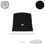 LUXE SUEDE HEADLINER COVER FITS HONDA CIVIC CRX SI HF AF MK3 2-D COUPE 1983-1985