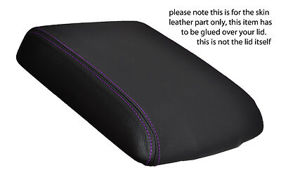 purple stitch FITS LANDROVER DISCOVERY 96-04 TD5 300TDI LEATHER ARMREST COVER