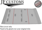 RED  STITCH REAR ROOF LINER HEADLINING L GREY LUXE COVER FOR VW T4 TRANSPORTER