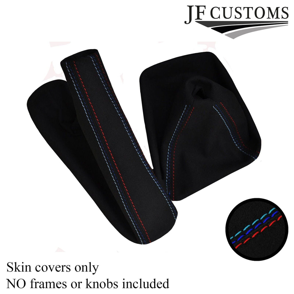FITS BMW E90 E91 E92 E93 2005-2013 SUEDE GEAR HANDBRAKE GAITER TRI STITCH