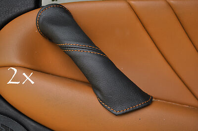 FITS ALFA ROMEO GT 03-10 2X DOOR HANDLE COVERS orange CUSTOM NEW MADE IN UK