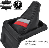 BLACK STITCH SPORT STRIPE GEAR GAITER FOR AUDI COUPE GT B2 QUATTRO UR 85-87