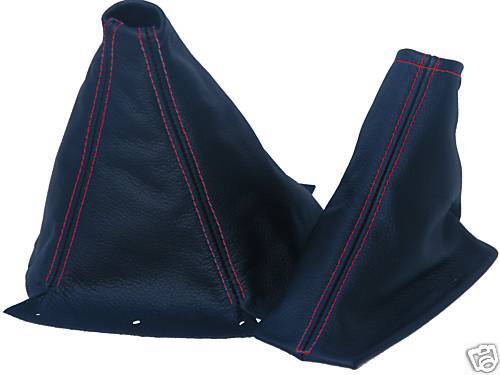 FITS NISSAN SKYLINE R33 RED ST GEAR AND HANDBRAKE GAITER CUSTOM NEW MADE IN UK