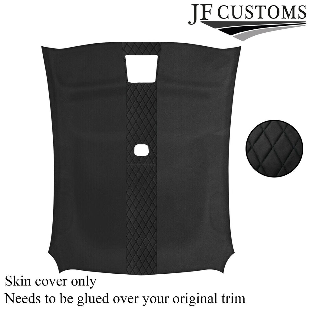 DSG2 BLACK STITCH D GREY SUEDE HEADLINER COVER FOR MITSUBISHI LANCER EVO 7 8 9