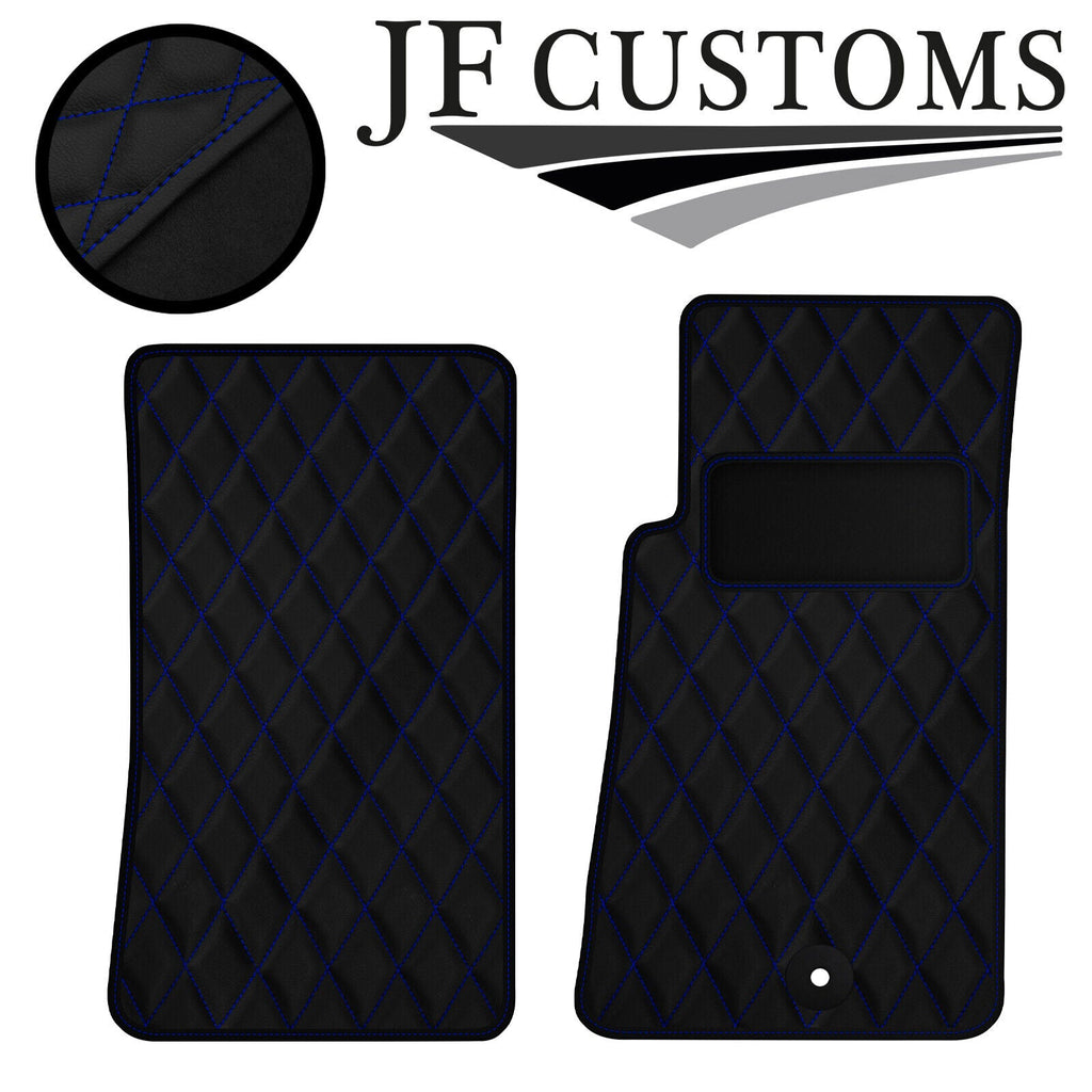BLUE DIAMOND VINYL 2X TAILORED FLOOR CARPETS FOR MAZDA MX5 MK2 98-05 JF1