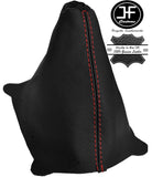 RED STITCHING LEATHER MANUAL GEAR GAITER FITS CITROEN C4 PICASSO 2013-2016