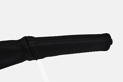 black stitch FITS VOLVO V70 96-00 LEATHER HANDBRAKE HANDLE COVER ONLY CUSTOM NEW