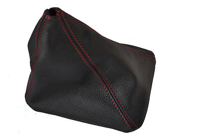 red stitch FITS FORD FIESTA MK2 XR2 RUBBER REPLACEMENT LEATHER GEAR GAITER