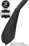 BLACK STITCH TOP GRAIN LEATHER HANDBRAKE GAITER FOR MITSUBISHI 3000GT GTO 90-00