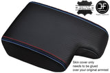 TRI STITCHING CARBON FIBER VINYL ARMREST COVER FITS BMW 3 SERIES E36 1991-1999