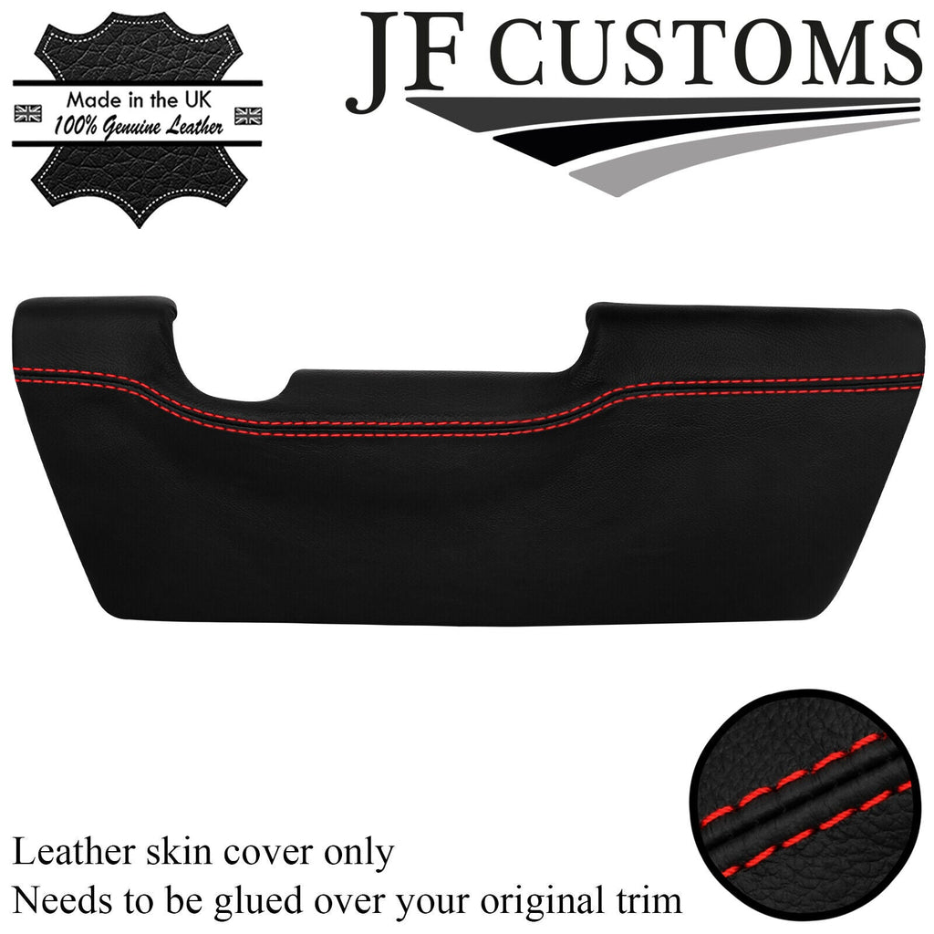 RED STITCH LEATHER UNDER STEERING TRIM COVER FOR LAND ROVER DISCOVERY MK1 94-98