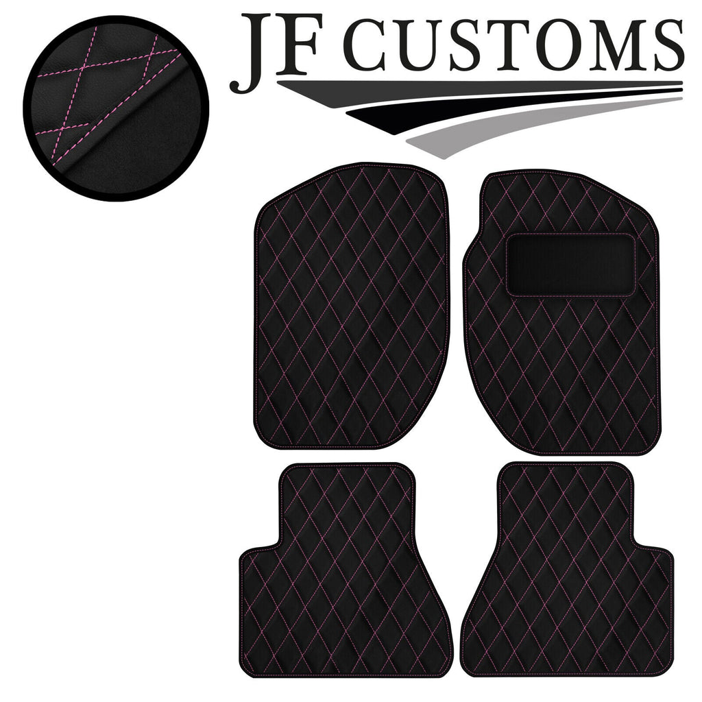 PINK DIAMOND VINYL 4X TAILORED FLOOR CARPETS FOR LAND ROVER FREELANDER 97-06 JF1