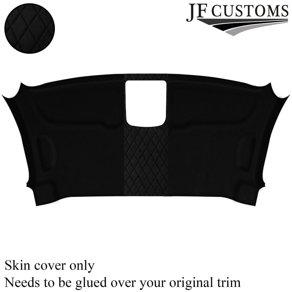 DSG2 BLACK STITCH LUXE SUEDE HEADLINER COVER FOR MERCEDES VITO 14-21 VAN