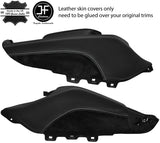 GREY STITCH CENTER CONSOLE TRIM LEATHER & SUEDE COVERS FITS AUDI TT MK2 06-14