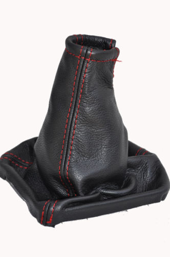 FITS VAUXHALL OPEL ZAFIRA B MK2 05+ LEATHER GAITER RED ST CUSTOM NEW MADE IN UK