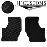 WHITE DIAMOND STITCH VINYL 4XTAILORED FLOOR CARPET FOR NISSAN 200SX 89-94 JF1