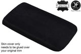 BLACK STITCH REAL SUEDE ARMREST LID COVER FOR SKYLINE R34 GTR GT-T 1998-2002