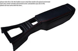 red stitch FITS MAZDA MX5 MK2 98-00 CENTRE CONSOLE & ARMREST COVERS ONLY