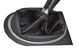 FITS HONDA INTEGRA DC5 2001-2005 BLACK GEAR GAITER RED STITCHING CUSTOM NEW