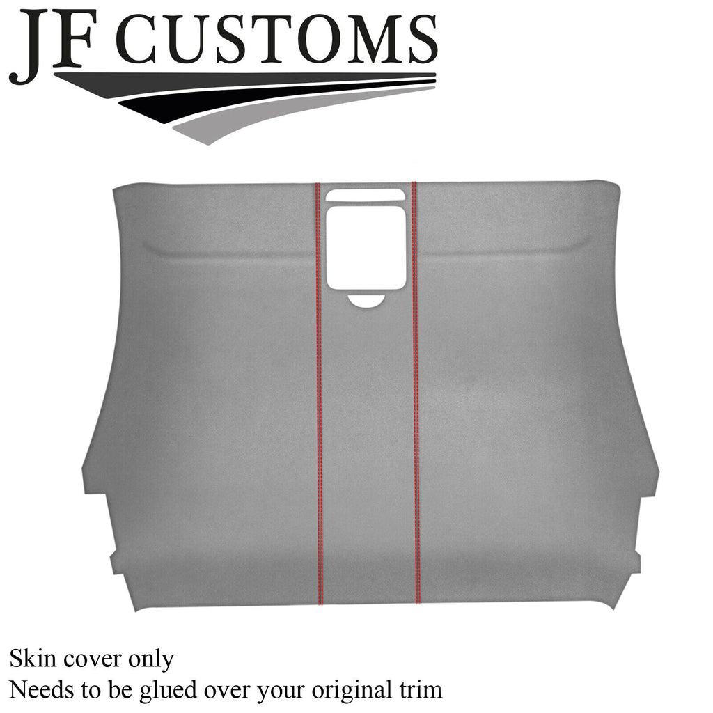 RED STITCH L GREY LUXE-SUEDE ROOF HEADLINER COVER FOR NISSAN 350Z 33Z 03-09