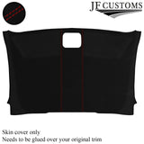 RED STITCH SUEDE FRONT ROOF HEADLINER FOR FORD TRANSIT COURIER 16-20 CUSTOM NEW