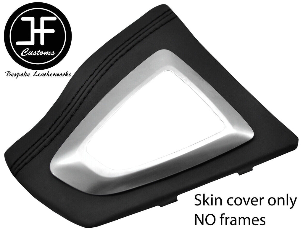 BLACK STITCH AUTOMATIC GEAR SURROUND NAPPA LEATHER COVER FOR BMW 4 F32 F33