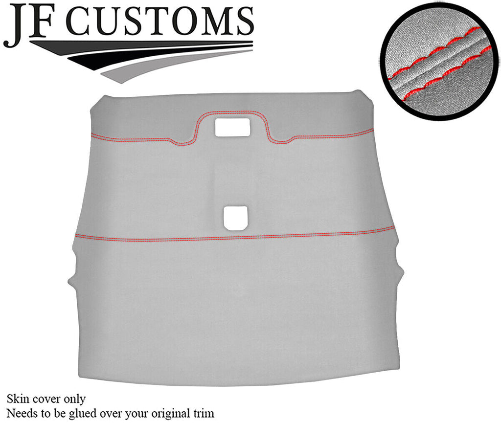 RED STITCH ROOF HEADLINING LIGHT GREY LUXE COVER FOR NISSAN 200SX S15 SILVIA