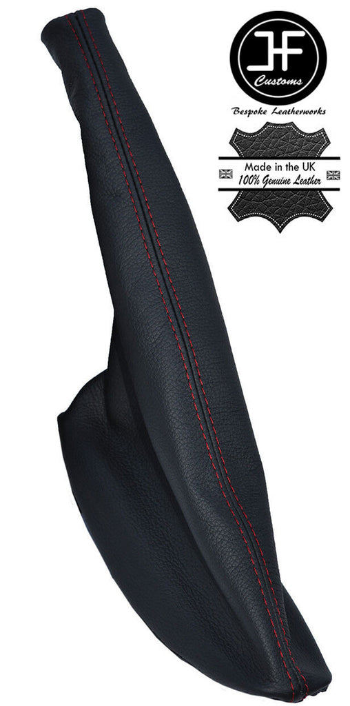 RED STITCHING LEATHER HANDBRAKE GAITER FITS SEAT IBIZA II CORDOBA 6K 93-99