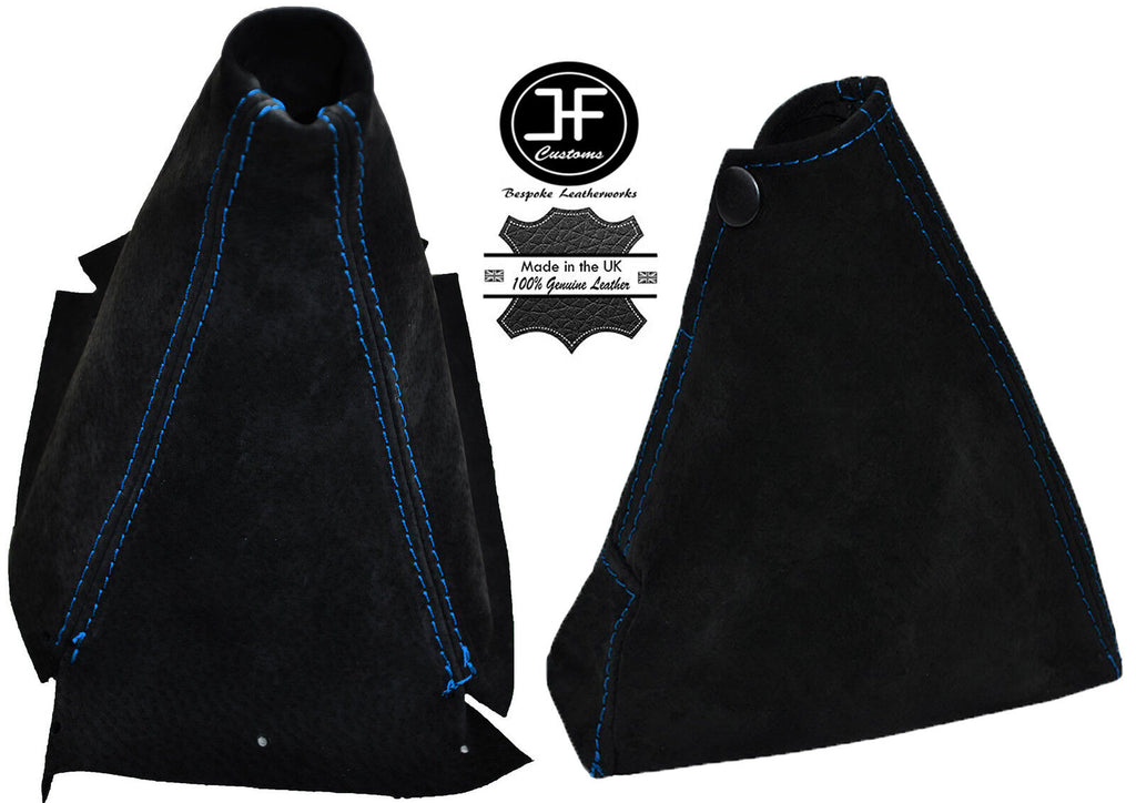 BLUE STITCH FOR NISSAN SKYLINE R33 GTS GTR GTST 1993-1998 SUEDE GEAR HANDBRAKE