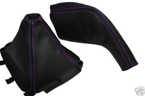FITS MAZDA MX-5 MIATA GEAR HANDBRAKE GAITERS NEW PURPLE ST CUSTOM NEW MADE IN UK