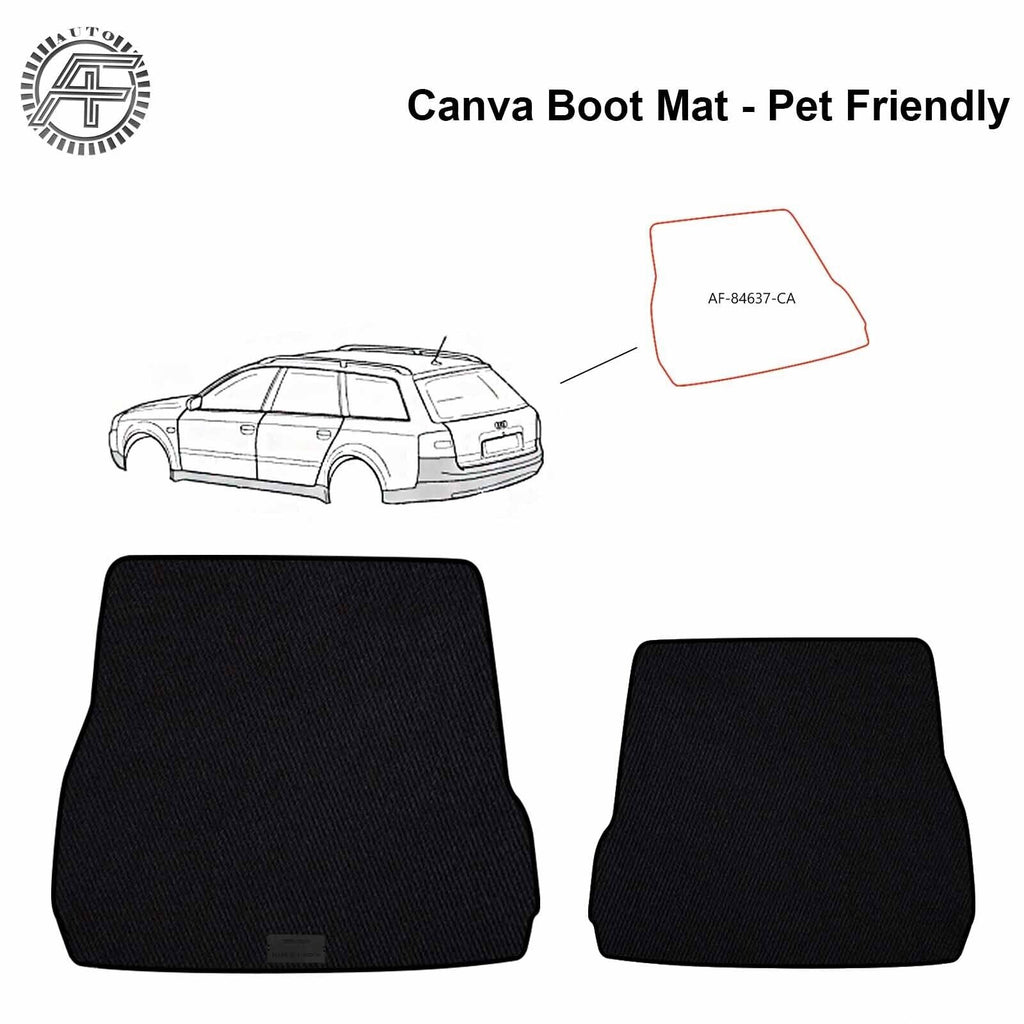 FOR AUDI A6 AVANT C5 97-04 DOG FRIENDLY TRUNK / BOOT CANVA MAT/CARPET CAT/DOG