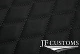 D GREY DIAMOND STITCH VINYL 2X TAILORED FLOOR MAT CARPETS FOR LOTUS ELISE S1