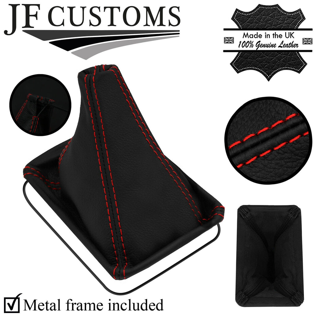 RED STITCH LEATHER GEAR +METAL FRAME FITS TOYOTA CELICA MK1 A20 35 1970?1977