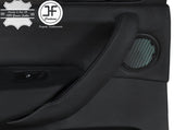 BLACK STITCH 1X PASSENGER DOOR HANDLE TRIM LEATHER COVER FITS BMW X3 F25 11-18