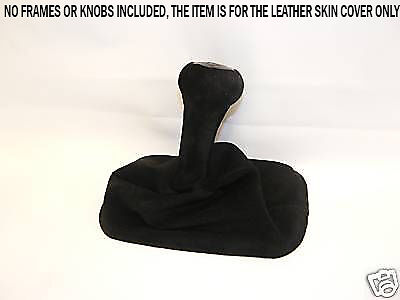 FITS PORSCHE 924 944 968 BLACK SUEDE GEAR GAITER CUSTOM NEW MADE IN UK