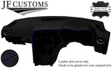 BLUE STITCH TOP-GRAIN LEATHER DASH DASHBOARD COVER FOR ALFA ROMEO BRERA 05-10