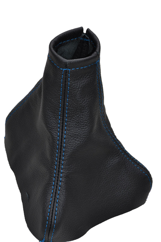 BLUE STITCH FITS VAUXHALL OPEL CORSA C 2000-2006 GEAR GATOR GAITER CUSTOM NEW