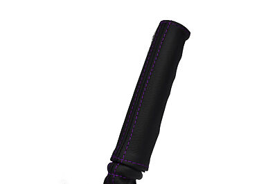 purple stitch FITS BMW E30 82-92 HANDBRAKE HANDLE LEATHER COVER ONLY CUSTOM NEW