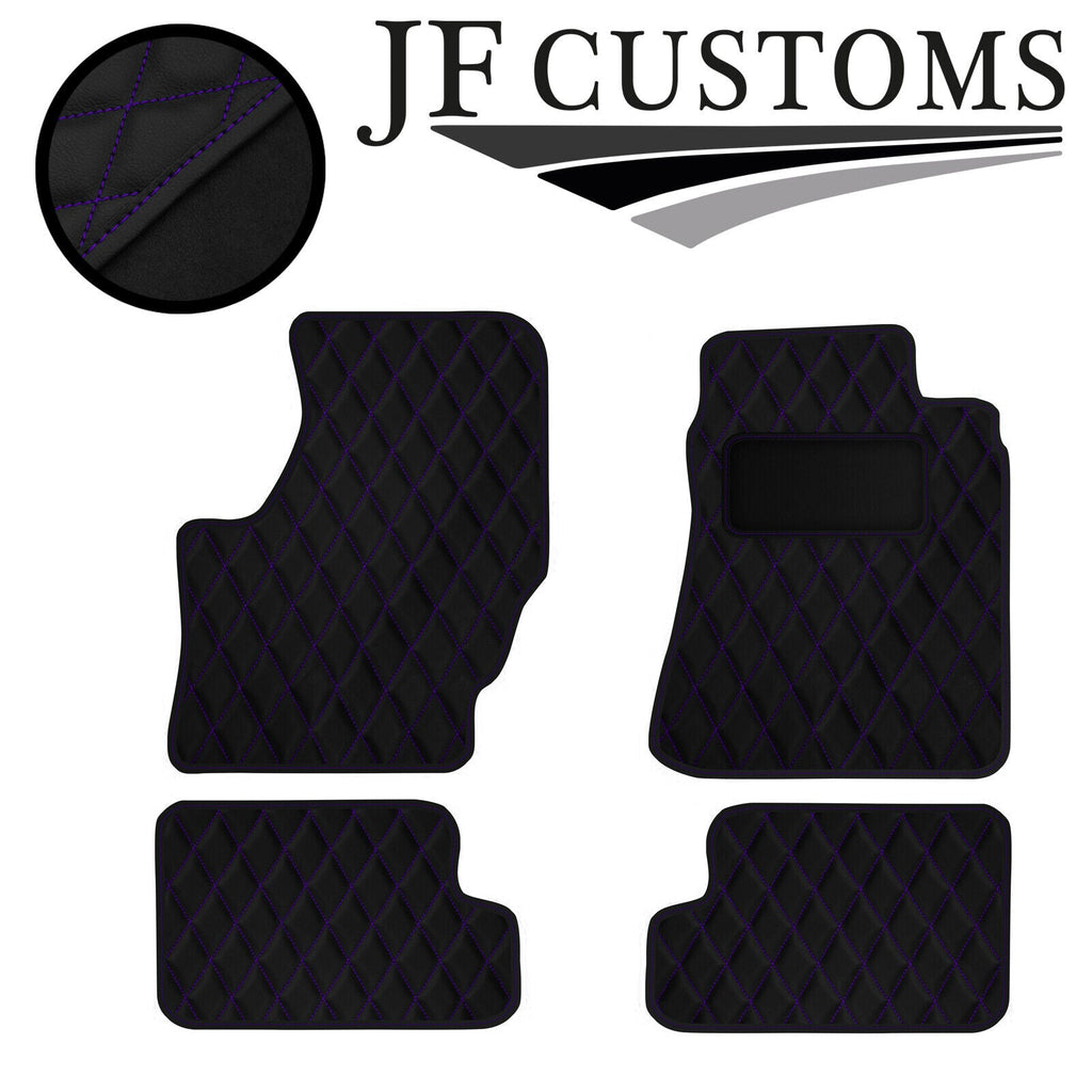 PURPLE DIAMOND STITCH VINYL 4XTAILORED FLOOR CARPET FOR NISSAN 200SX 89-94 JF1