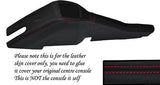 RED STITCH FITS VAUXHALL OPEL VX220 VX 220 00-2005 CENTRE CONSOLE TUNNEL COVER