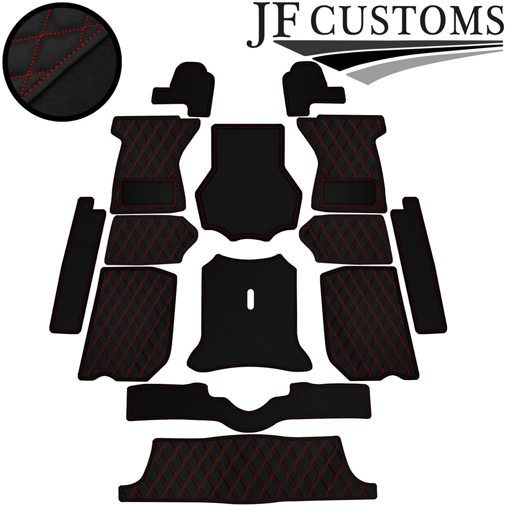 RED DIAMOND VINYL FULL CARPET KIT FOR TRIUMPH SPITFIRE MK2 MK3 MK4 1500 65-80