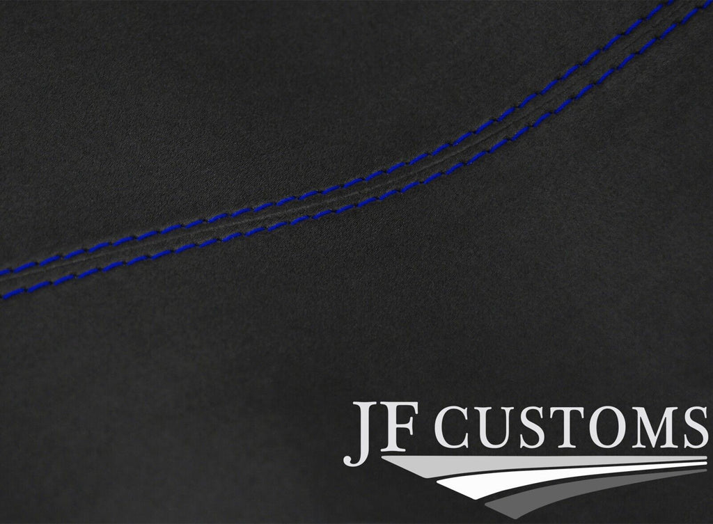 ROYAL BLUE STITCH DARK GREY SUEDE HEADLINER COVER FITS AUDI TT MK3 15-19