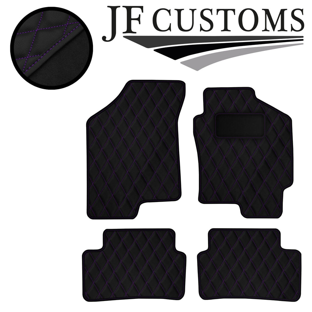 PURPLE DIAMOND VINYL 4XTAILORED FLOOR CARPET FOR HYUNDAI TIBURON COUPE 02-09 JF1