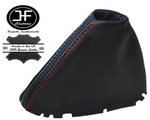 FITS BMW 5 E60 E61 AUTO AUTOMATIC 2004-2008 GEAR GAITER TRI STITCHING CUSTOM NEW