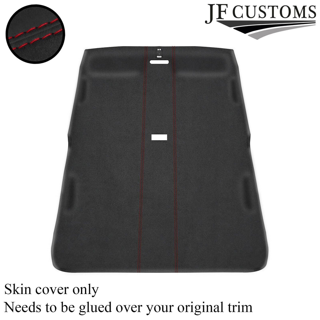 DARK RED STITCH D GREY LUXE SUEDE HEADLINER COVER FITS HONDA CIVIC EJ9 96-01