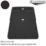 DARK RED STITCH D GREY LUXE SUEDE HEADLINER COVER FITS HONDA CIVIC EJ9 96-01