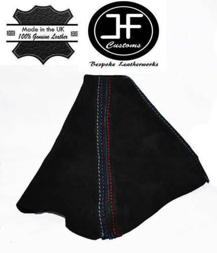 FITS BMW E81/E87 E82 E88 1 Series 2005-2013 SUEDE GEAR STICK GAITER TRI STITCH