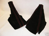 FITS HONDA CIVIC TYPE R/INTEGRA GAITERS  SUEDE BLACK NEW CUSTOM NEW MADE IN UK