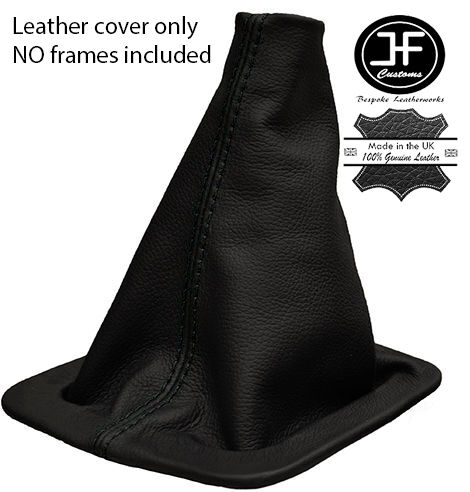 BLACK STITCH LEATHER GEAR GAITER FITS LAND ROVER DISCOVERY 200TDI 300TDI TD5 V8