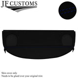 D BLUE STITCH LUXE-SUEDE REAR PARCEL SHELF COVER FOR BMW E46 SALOON 98-05